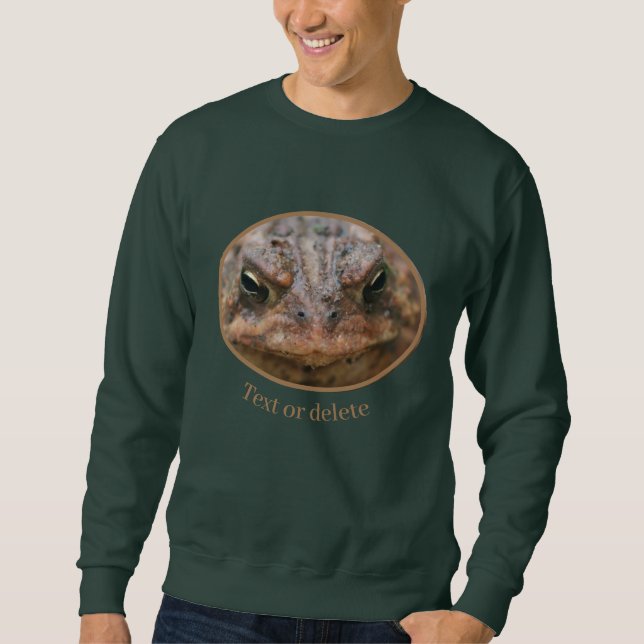 Toto nach oben Nah Personalisiert Sweatshirt (Vorderseite)