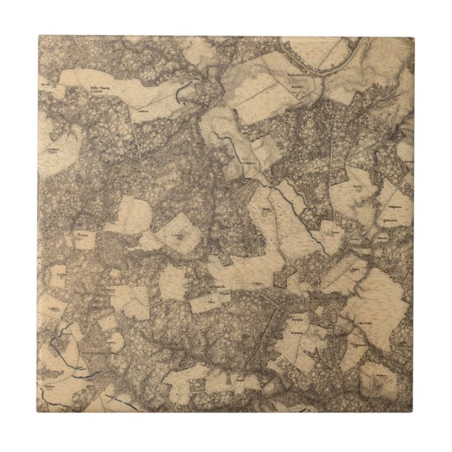 Totopotomoy, Virginia Fliese (Vorderseite)