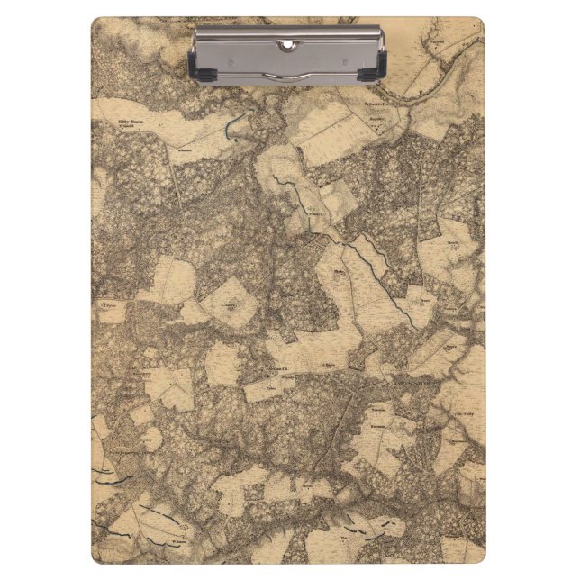 Totopotomoy, Virginia Klemmbrett (Vorderseite)