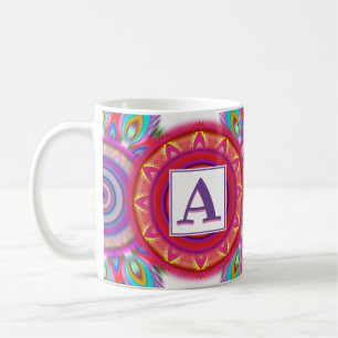 Totpsychedelische Regenbogenkaffee-Tasse Kaffeetasse