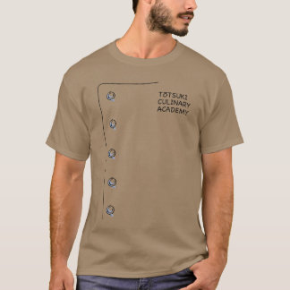 Totsuki Kochakademie Anime Manga Cosplay Shoku T-Shirt