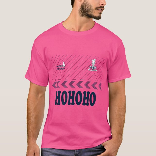 Tottenham 80s Retro Kit Christmas Jumper T-Shirt (Vorderseite)