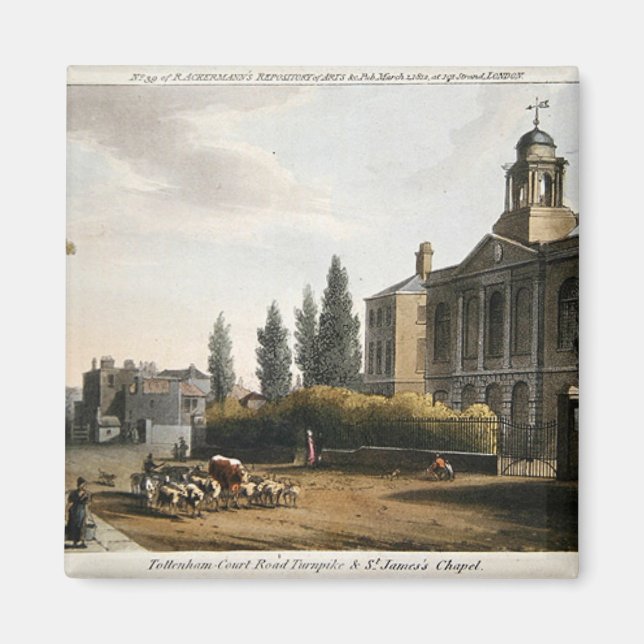 Tottenham Court Road Turnpike Magnet (Vorne)