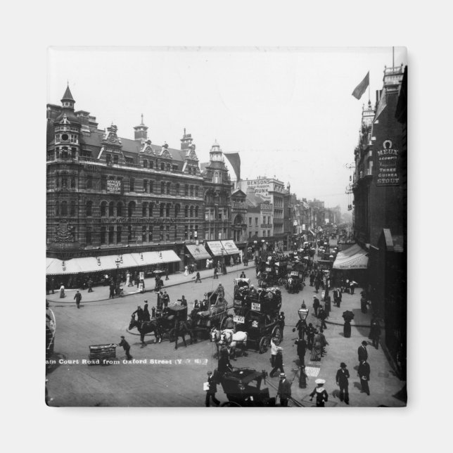 Tottenham Court Road von der Oxford Street, Magnet (Vorne)
