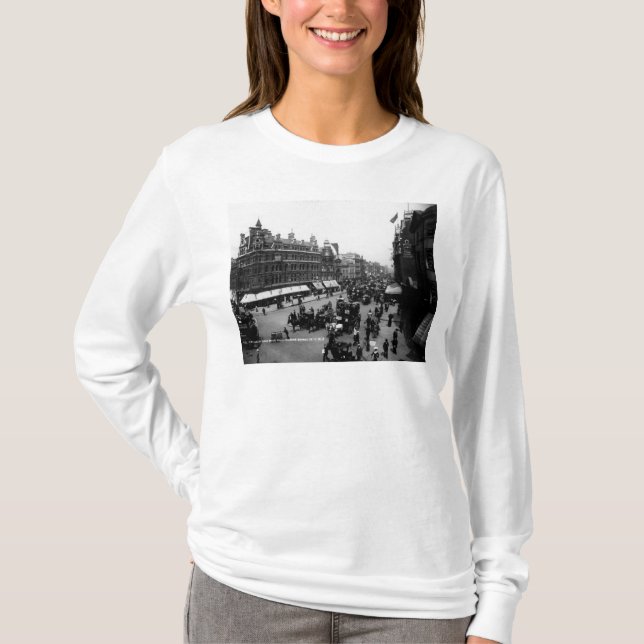Tottenham-Gerichts-Straße von Oxford-Straße, T-Shirt (Vorderseite)