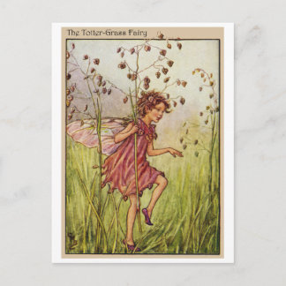 Totter-Grass Fairy Postkarte