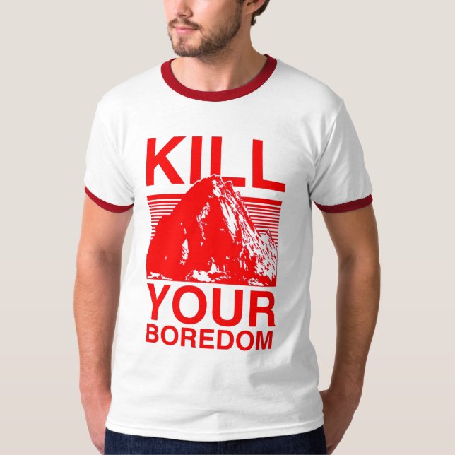 Tötungs-Langeweile T-Shirt (Vorderseite)