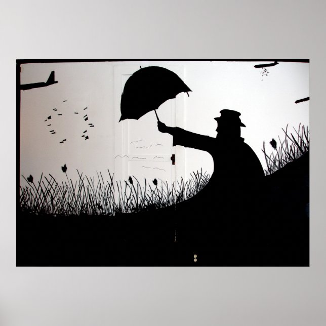 Tötungsmauer Poster (Vorne)