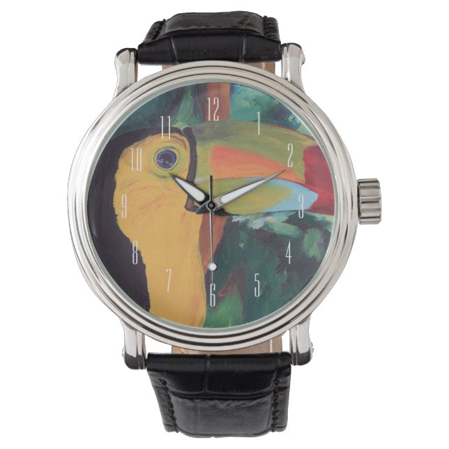 Toucan Armbanduhr (Vorderseite)