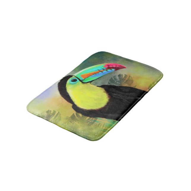 Toucan Bath Mat Badematte (Schrägansicht)