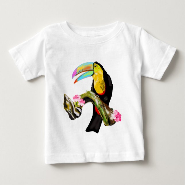 Toucan Bird Baby T - Shirt (Vorderseite)