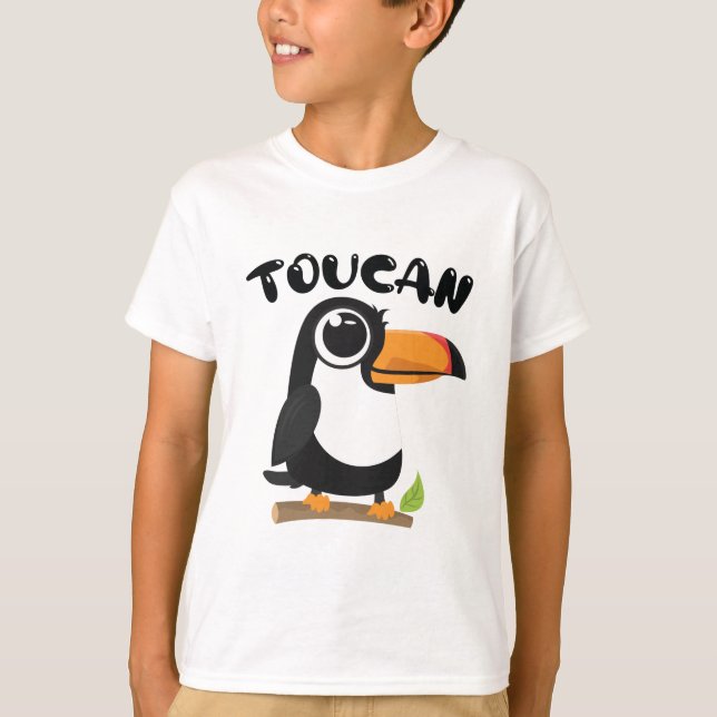 Toucan bird. T-Shirt (Vorderseite)
