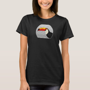 Toucan Bird Vogelbeobachter Bird Birdwatcher Anima T-Shirt