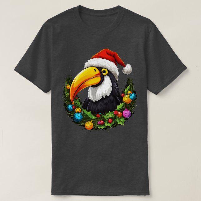 Toucan Christmas T-Shirt (Design vorne)