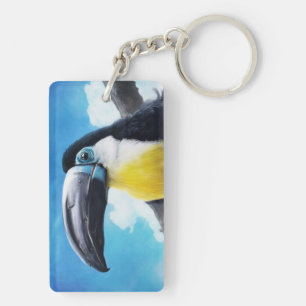 Toucan dans la peinture tropicale numérique