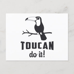 Toucan Do it Bird Watcher Watcher Watcher Watching Postkarte