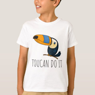 Toucan do it, niedlicher lustiger Touch für Kinder T-Shirt