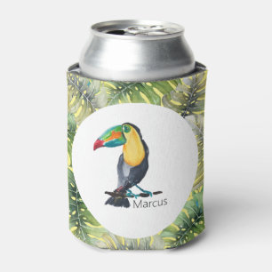 Toucan Exotic Watercolor Illustration Dosenkühler