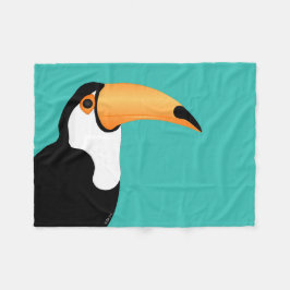 Toucan Fleece Blanket
