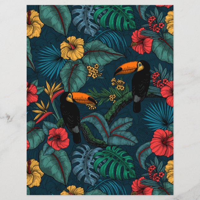 Toucan garden 2 (Vorderseite)