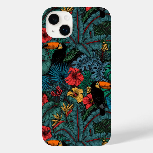 Toucan Garden Case-Mate iPhone 14 Plus Hülle (Rückseite)