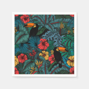 Toucan Garden Serviette