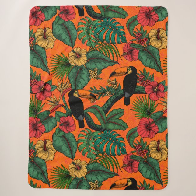 Toucan Garden Sherpadecke (Vorderseite)