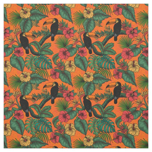 Toucan Garden Stoff (Muster)