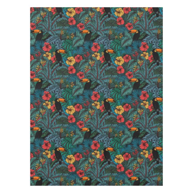 Toucan Garden Tischdecke (Vorderseite)