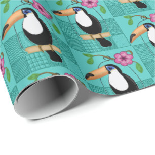Toucan Geschenk-Verpackung Geschenkpapier