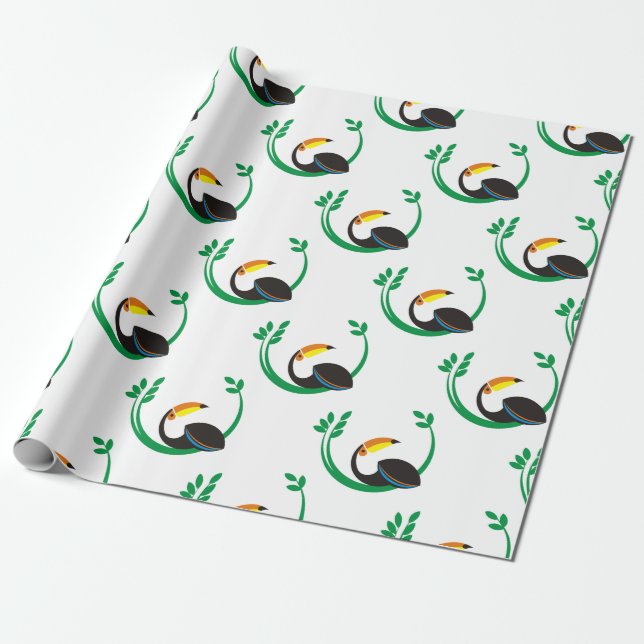 Toucan Geschenkpapier (Ungerollt)