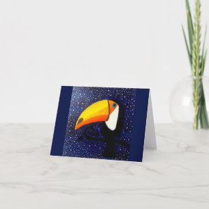 Toucan Grußkarte Karte