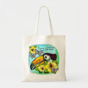 Toucan Hibiskus Totasche Tragetasche