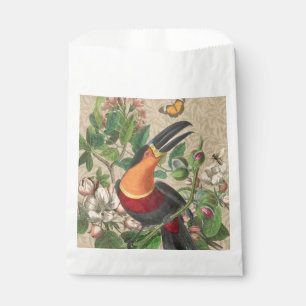 Toucan Jungle Tropical Bird Beautiful Antique Geschenktütchen