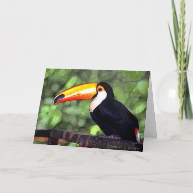 'Toucan' Karte (Vorderseite)