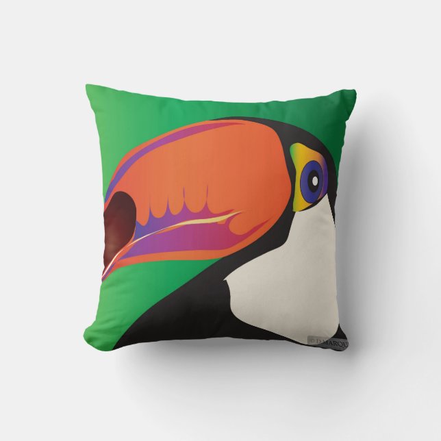 TOUCAN KISSEN (Vorderseite)