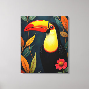 Toucan Leinwanddruck
