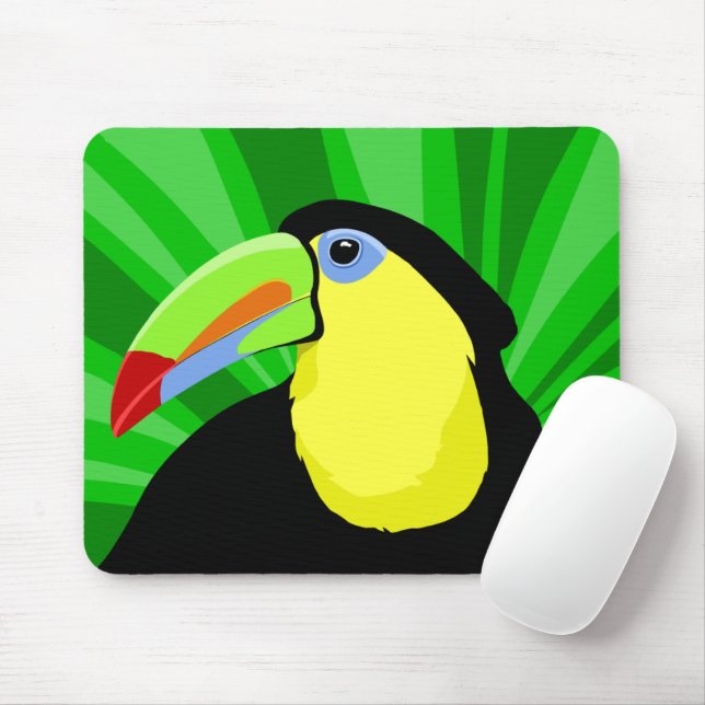 Toucan Mousepad (Mit Mouse)