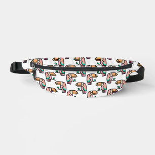 toucan oiseau de la jungle pastel arc-en-ciel moti