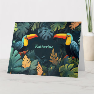 Toucan Paradise: Individuelles Design Karte