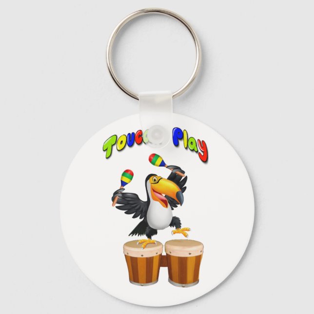 TOUCAN PLAY SCHLÜSSELANHÄNGER (Vorderseite)