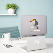 Toucan Portrait Animal Tropical Bird Design