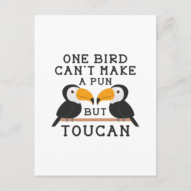 Toucan Pub Postkarte (Vorderseite)