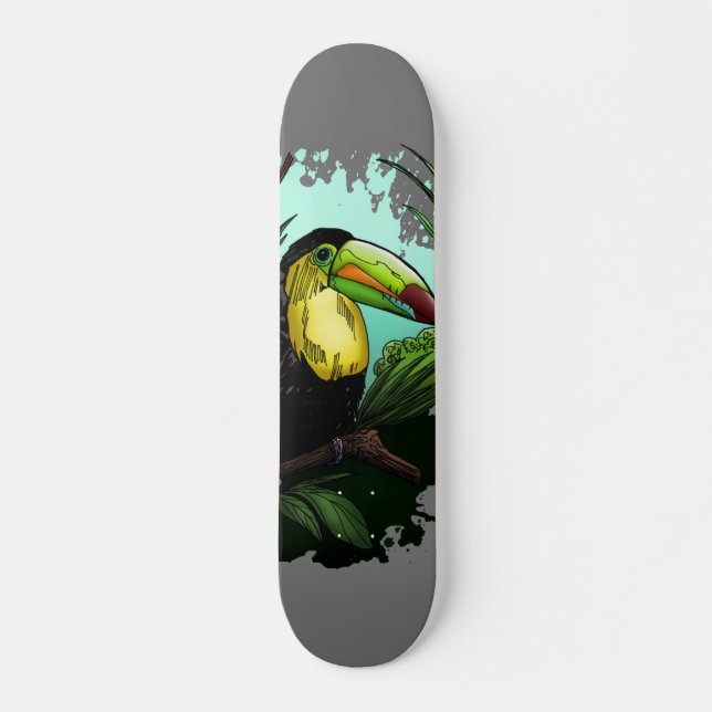 Toucan Skateboard (Vorne)