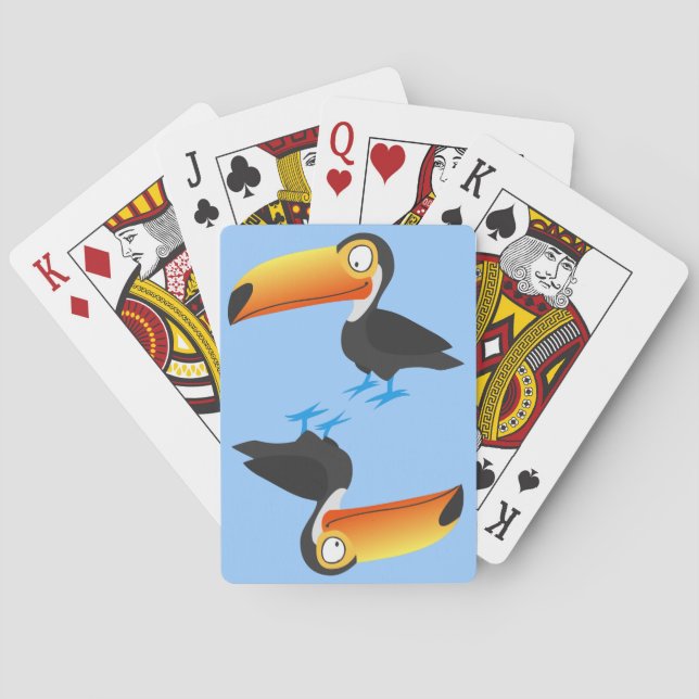 Toucan Spielkarten (Rückseite)
