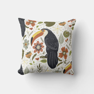 Toucan Throw Pillow Kissen