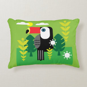 Toucan Tropical Bird Dekokissen
