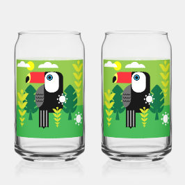 Toucan Tropical Bird Dosenglas