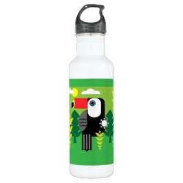 Toucan Tropical Bird Edelstahlflasche