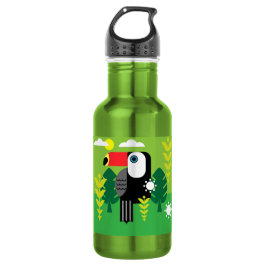 Toucan Tropical Bird Edelstahlflasche